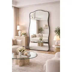 GENERICO - Espejo Decorativo Ondulación Noble 180 mt x 90 cm