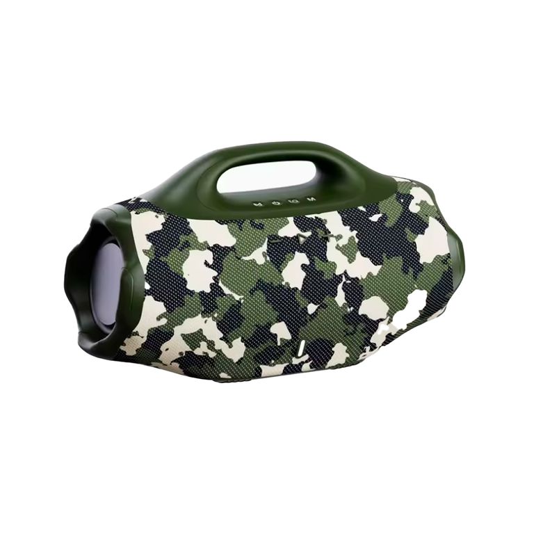 Parlante Portátil Bluetooth Bombo x4 Mini Camuflado