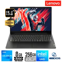 LENOVO - Laptop V15 G2 IJL 156 FHD TN Celeron N4500 1128GHz 8GB 256GB SSD FREEDOS