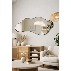 GENERICO - Espejo Decorativo Nube Escultural 160 mt x 80 cm