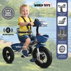 Baby - Triciclo con Bluetooth «TRILOGY» Blue
