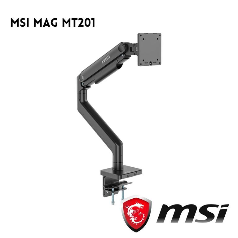 Soporte para monitor MAG MT201 ideal para gamers creativos y profesionales