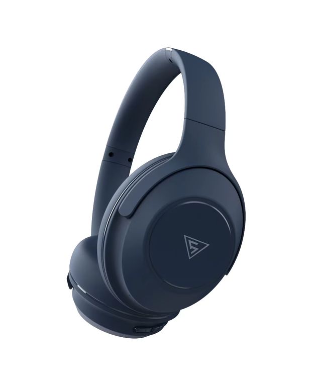 DOQAUS - Audífonos BT 5.4 Focus 5 - 120H de Música - Azul Marino