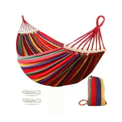 CUTE - HAMACA COLGANTE CON FUNDA PORTÁTIL MULTICOLOR