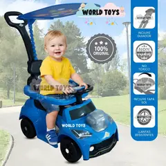Baby - Correpasillo Guiador con Capota«ROBBIE» Blue