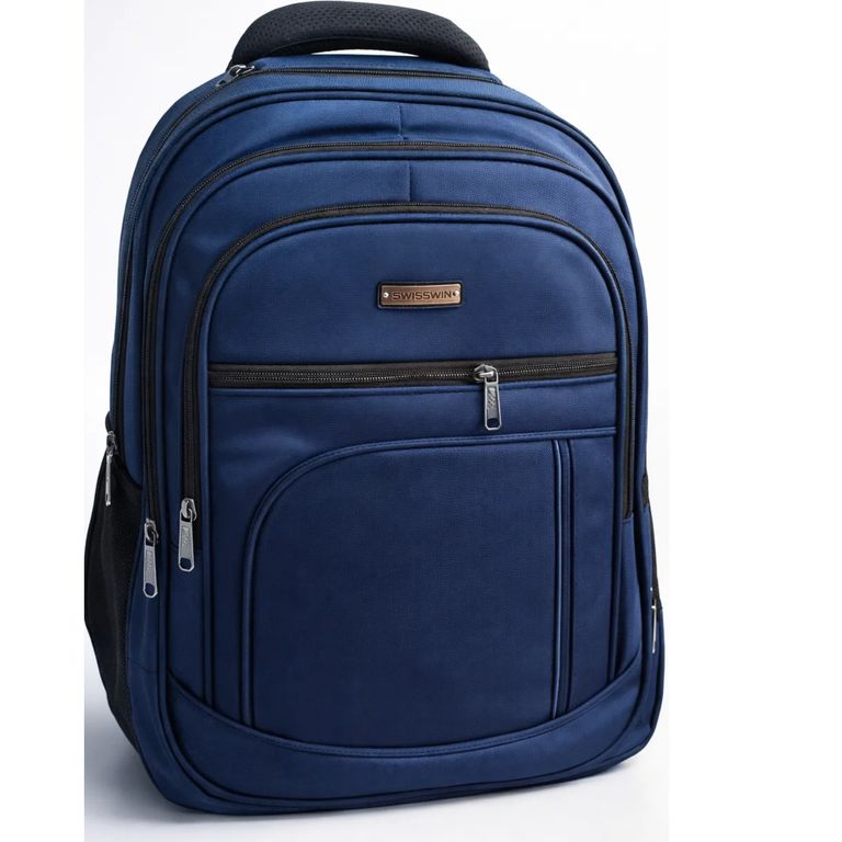 Mochila Porta Laptop Grande Azul Premium