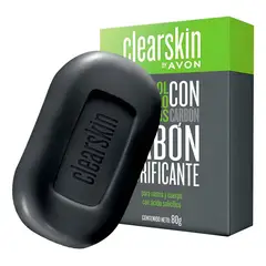AVON - Clearskin Jabón Facial Purificante Con Carbón