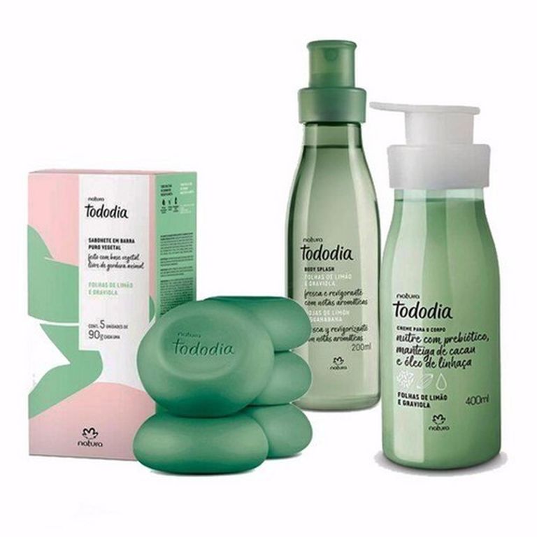 Tododia Hojas de Limón y Guanábana Crema Spray y Jabones