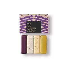 Natura - Ekos Jabones en barra exfoliantes x4