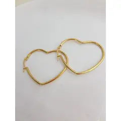 GENERICO - ARETES ARGOLLAS CORAZÒN MAXI