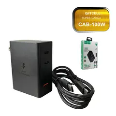 ASIA IMPORT - Cargador Qiitcell 100W 2Pd35w