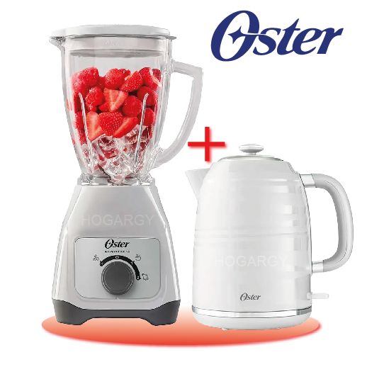 Combo Licuadora BLSTKAGRPB 1.5 L + Hervidor eléctrico 1.7 L