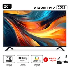 XIAOMI - Televisor 50 UHD 4K 2026 + Antena Digital