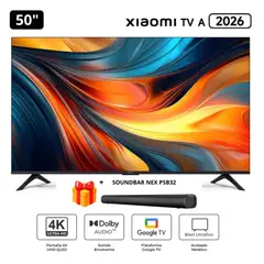 XIAOMI - Televisor 50 UHD 4K 2026 + Soundbar Nex