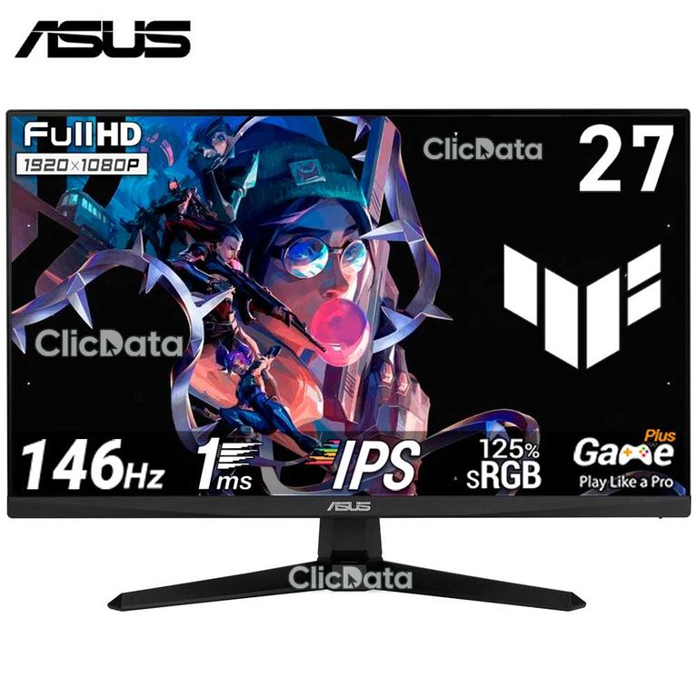 MONITOR Tuf Gaming VG279QE5A, 27" IPS, FHD 1920 x 1080, OC 146Hz, 1ms