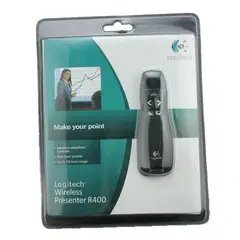 LOGITECH - Presentador De Diapositivas Puntero Láser R400