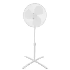 KENDAL - Ventilador de Pedestal 16 Pulgadas Base Cruz