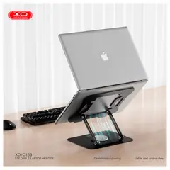 XO - Soporte Para Laptop Y Tablet C153 De Aluminio 17.3 360°