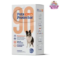 GENERICO - Pastilla Antipulga Pets Protector para perros de 10.1 a 20kg