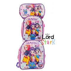 GENERICO - JUEGO DE MOCHILAS A4 KPOP