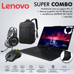 LENOVO - LAPTOP GAMING LEGION PRO 5 AMD RYZEN 9 8945HX MEMORIA 32GB DISCO 1TB