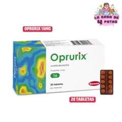 GENERICO - Oprurix de 16mg caja de 20 pastillas