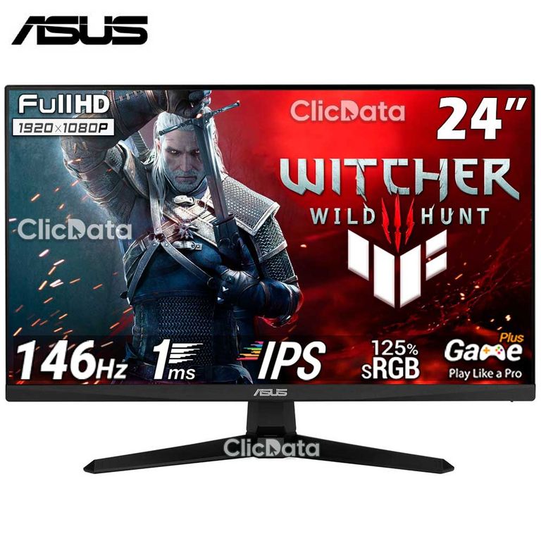 Monitor TUF Gaming VG249QE5A 23.8” 146 Hz IPS 1 ms con altavoces