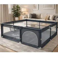 GENERICO - CORRALITO DE SEGURIDAD DE TELA 180 x 150 cm