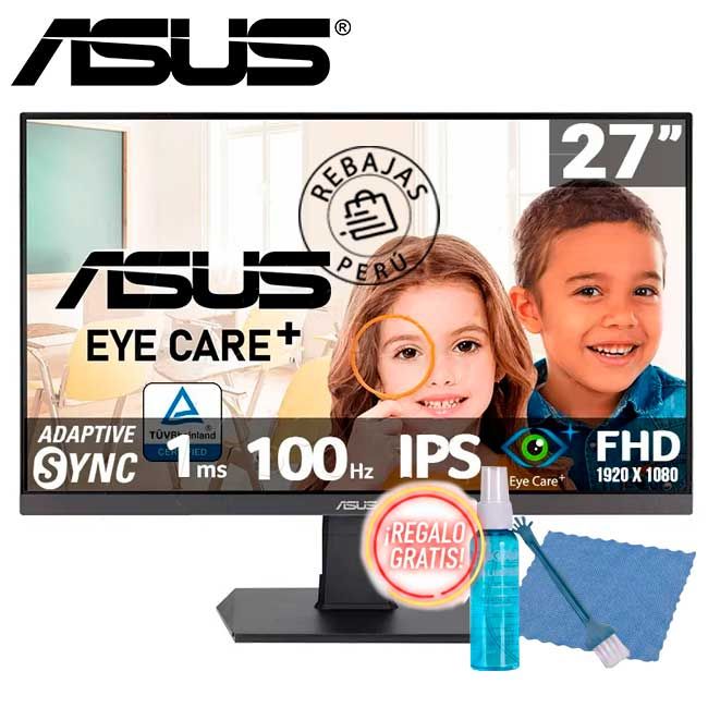 Monitor Gamer VA27EHF 27″ FHD IPS 100Hz Eye Care+