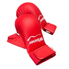 WINNER - Guantes De Karate Rojo M