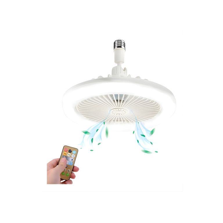 Foco Ventilador De Techo 50w Control Remoto