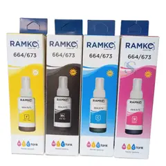 GENERICO - PACK TINTA COMPATIBLE T664 NEGRO Y COLOR