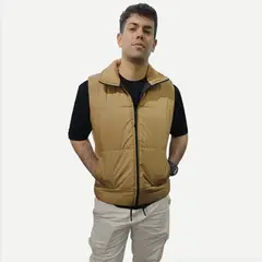 DM DEXMEN - Chaleco Dexmen urban Puffer dorado