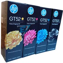 HP - PACK DE TINTA GT53 GT52 ORIGINAL