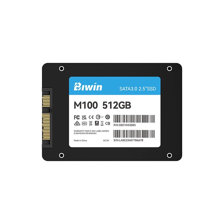 Disco Sólido SATA 512 GB Biwin M100