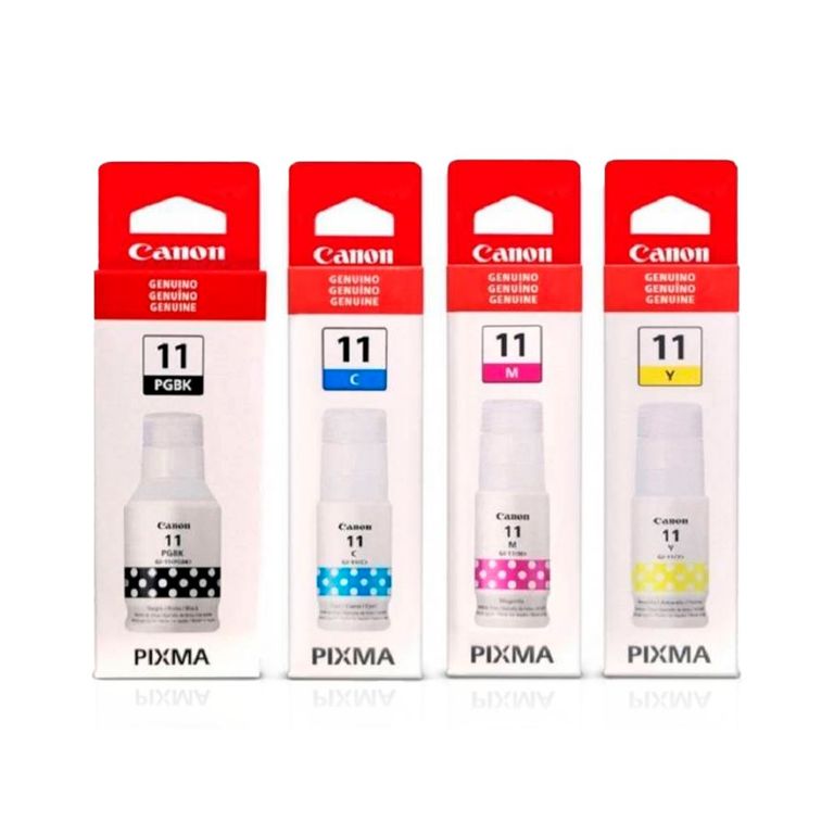 TINTA GI-11 KIT COMPLETO NEGRO Y COLORES