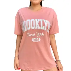 ENGELL - Polo Oversize Brooklyn Palo Rosa