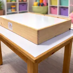 GENERICO - Caja de luz Montessori Multicolor para centros de estimulación Autismo/ Tea