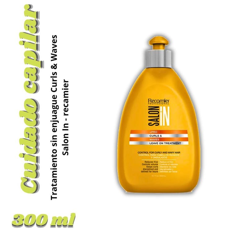 Tratamiento sin enjuague para rizos y ondas - Recamier SALON IN