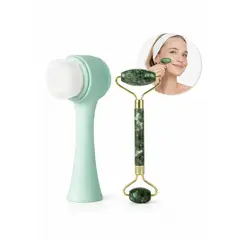 GENERICO - Herramienta Facial 2 en 1 para Limpieza y Masaje del Rostro