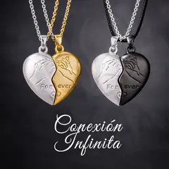 GENERICO - Collar De Corazón Imantado Para Pareja