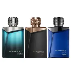 ESIKA - Colección Magnat Elite Clasico y Select Perfume Hombre