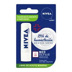 NIVEA - Protector Labial Humectante Derma Care Fps 15