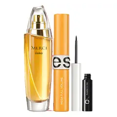 Esika - Merci Perfume De Mujer Con Delineador Plumon Y Mascara