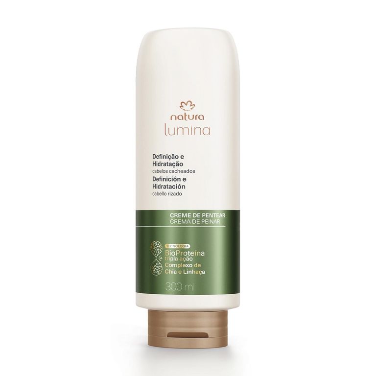 Lumina Crema para peinar modeladora definición e hidratación Rizos 300 ml