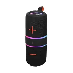 LIDIMI - Parlante Portátil Bluetooth LD-S818 20W con Luces RGB y Radio FM
