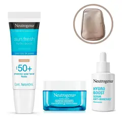 NEUTROGENA - Protector Fps50 + Serum + Hidratante Hydroboost