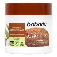 BABARIA - Mascarilla Capilar De Aceite De Coco