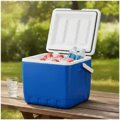 GENERICO - Cooler 20 Litros Basa YcePro Poliuretano Con Aislamiento Térmico Interno - Azul