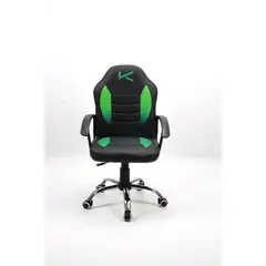 KUZLER - Silla Gamer para Niños Verde TARN-101G Ergonómica y Resistente